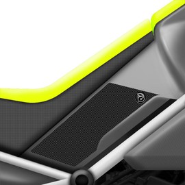 BLOQ Motorcycle Tank Grips/Traction Pads compatible with APRILIA TUAREG 660 (2022-) PREMIUM