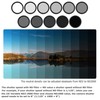 JJC 55mm ND Filter ND2-2000 VND Variable Neutral Density Fader