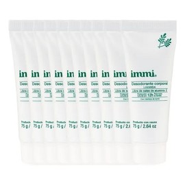 10 Pz Immi Desodorante Natural Mujer Y Hombre Con Aplicador
