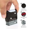 Self Inking Rubber Stamp, Refillable Red Ink Preinstalled with Popular