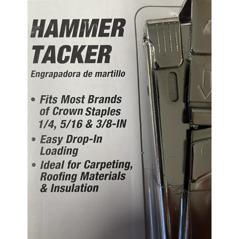 Hyper Tough Hammer Tacker Staple Gun TN50080N