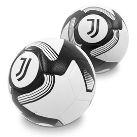 Mondo 13640 Sport-Pallone Da Calcio Cucito F.c. Juventus Football, Black/White, Size 5-410 g