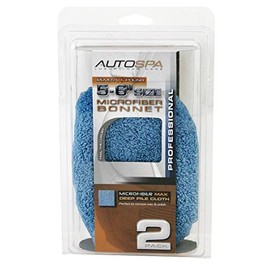 Carrand Polishing Bonnet, 5 to 6 in., PK2