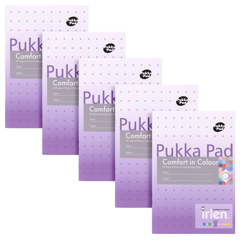 Pukka Pad Irlen A5 Exercise Book – Pack of 5