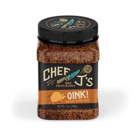 Chef J's BBQ Provisions Oink Rub, Sweet Pork Rub, 7 oz