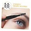 OATIPHO 6Pcs Portable Eyebrow Lash Brushes Handle Applicators for Precise