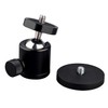 ULIBERMAGNET 24lb Magnetic Camera Mounting Base with Mini Ball Head,
