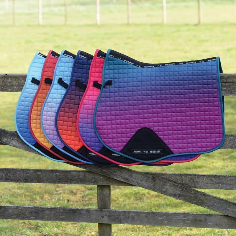 Weatherbeeta Prime Ombre All Purpose Saddle Pad - Sunflower Field