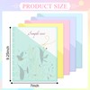 8pcs Discbound Dividers with Pocket 7x9.25'' Planner Dividers 9-Disc Notebook