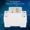 WiFi Electricity Meter LCD Display Watt Hour Meter APP Control