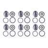 Getfarway 6PCS 21515329 Fuel Injector Steel Sleeve Cup Set Fit