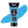 Light Blue Face Body Paint, 2.37oz Large Tube Pale Baby