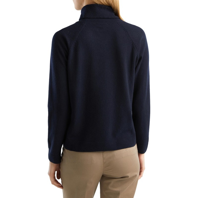 United Colors of Benetton Women's Sweater, Dark Blue 66U