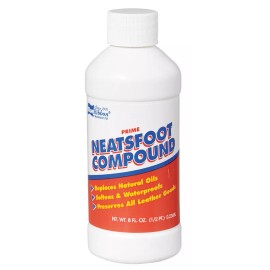 Blue Ribbon Neatsfoot Oil 8 OZ.  #81100  NEW in Bottle Leather conditioner