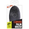 Titan Cepillo Curvo Deportivo Madera Dura Hombre Desenredar Palma