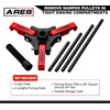 ARES 71002 - Harmonic Balancer Puller Kit - Adjustable 3-Jaw