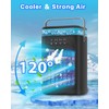 Portable Air Conditioner, 4-in-1 Evaporative Air Cooler, Personal Cooling Fan