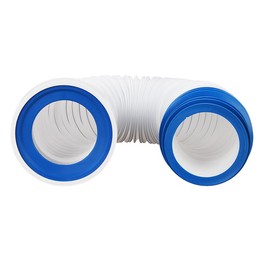 Toilet Pan Connector, Flexible Toilet Pan Connector with 280-650mm, Universal Toilet Waste Pipe Connector, Universal Toilet Waste Pipe Connector,Odour-Proof Sink Waste Trap,Replaceable Drain Down Hose