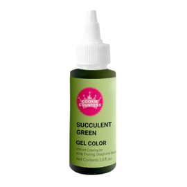 Cookie Countess Gel Food Color 2oz - Succulent Green