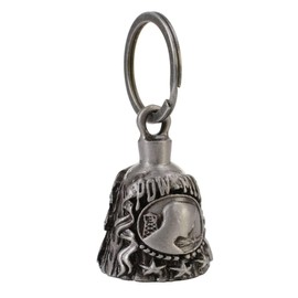 Milwaukee Leather MLB9054 'MIA POW 02' Motorcycle Good Luck Bell | Key Chain Accessory for Bikers - One Size