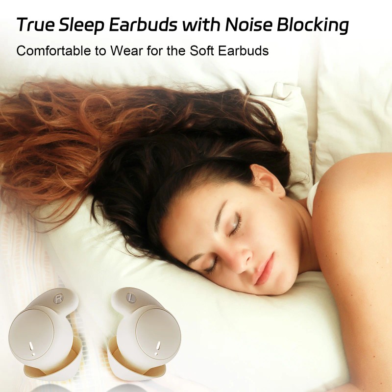 LOBKIN Sleeping Earphone Active Noise Cancellation In-ear Gaming Headphones Sliding