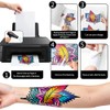 8 Sheets Printable Temporary Tattoo Paper for INKJET PRINTER, Vibrant