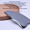 U Curved Shaped Terahertz Stone Gua Sha Facial Tool SPA