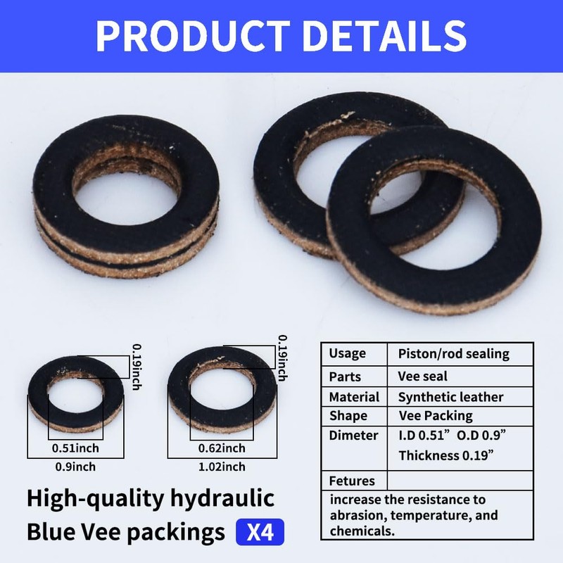 JXZSJ 244194 Pump Repair Kit for 295, 390, 395, 490,