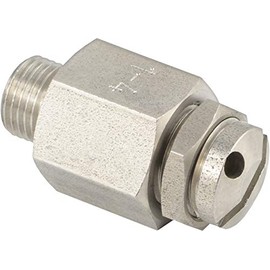 Fittingteile Mini Safety Valves Adjustable (Not Component Tested) Boiler Compressed Air Relief Valves (Thread Size: G 1/8 Inch – Material: Stainless Steel – Adjustment Range: 0.5 – 1 bar)