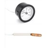 QWORK® Thermometer with Sensor Capilar Used for Boilers, Heating and