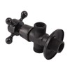 Angle Stop Valve Retro Copper Cross Handle Water Stop Valve