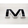 Auto Front Black White Emblem Overlay 2019-2024 GMC Sierra 1500