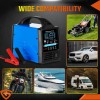 Geartronics Heavy Duty Car Battery Charger 12V-24V Smart Automatic Intelligent
