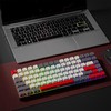Rainy75 Shine Through Double Shot PBT Keycaps Set, Cherry Profile
