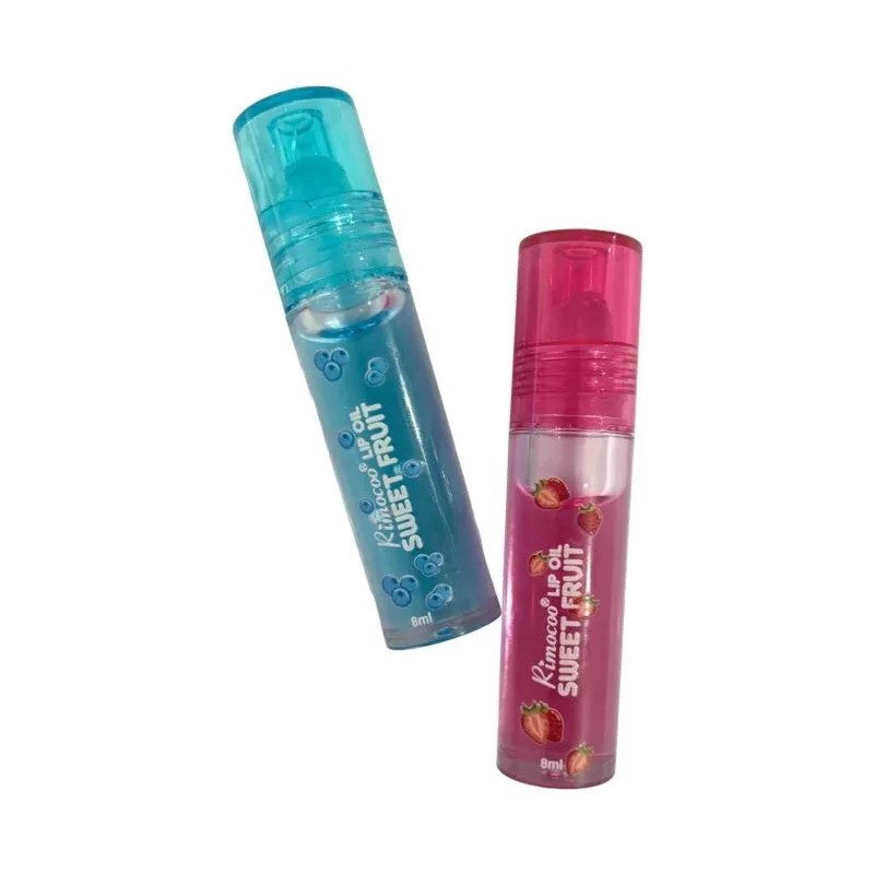 Caja De 24 Lip Oil Gloss Para Labios Transparente Frutas