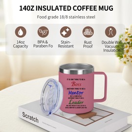 It's one Thing to Be a Boss 12 Oz Mug GiftsBest Boss Gifts for Men Boss Day Boss Office Gifts. Unique Gifts for Boss Assistant Coworker. (Boss Mentor Mug)
