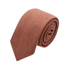 Mantieqingway Ties for Men 2.56'' Cotton Solid Color Tie Mens Skinny Ties for Wedding Graduation Dinner