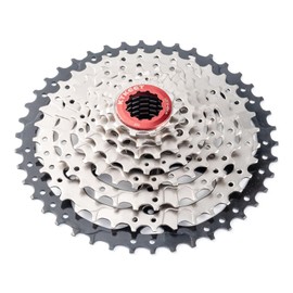 KTKEET 8 Speed Cassette 11-30T/32T/34T/36T/40T/42T/46T Mountain Bike Cassette 8 Speed Bicycle Cassette Sprocket Compatible with Shimano Ultegra XT Sunrace Sram (11-40T)