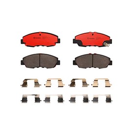 Balatas Cerámicas Delanteras BREMBO Compatible con Honda Civic 1.8L L4 2006-2008