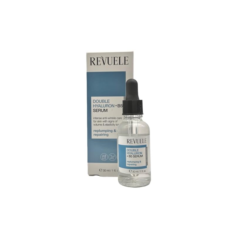 REVUELE Double Hyaluronic + B5 Serum Anti-Wrinkle Moisture Repair 30