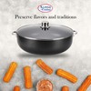 Alpine Cuisine Non-Stick Dutch Oven 11 Quart with Glass Lid