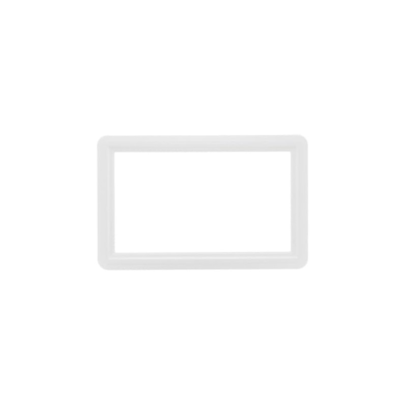 cyclingcolors Window Rectangular Clip On Porthole White PVC Garage Doors