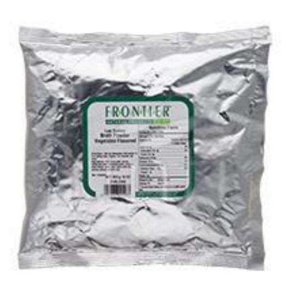 Vegetable Flavored Broth Powder - Low Sodium 16 oz (453 grams) Pkg