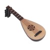 Lute Model Ornaments Simulation Pipa Chinese Guitar Stringed Instrument Decor