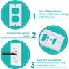 CAVLA 30 Pcs Outlet Insulation, Wall Outlet Insulation Gaskets, Wall