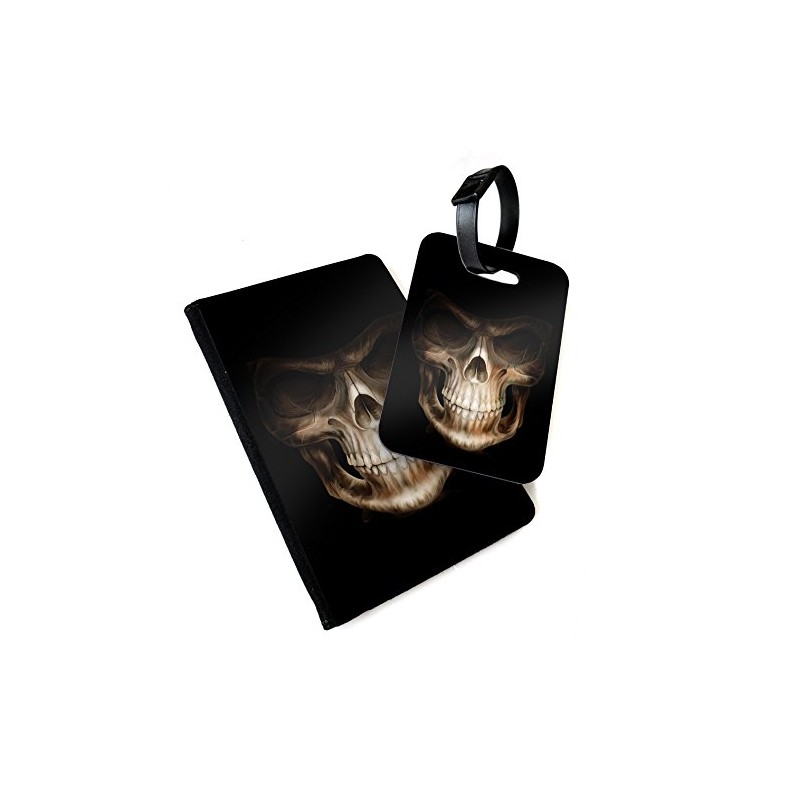 Lopo WTF | Grinning Reaper Skull | Printed Art Faux