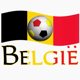 CafePress Team BELGIE Dutch Snapback Trucker Hat Black/White