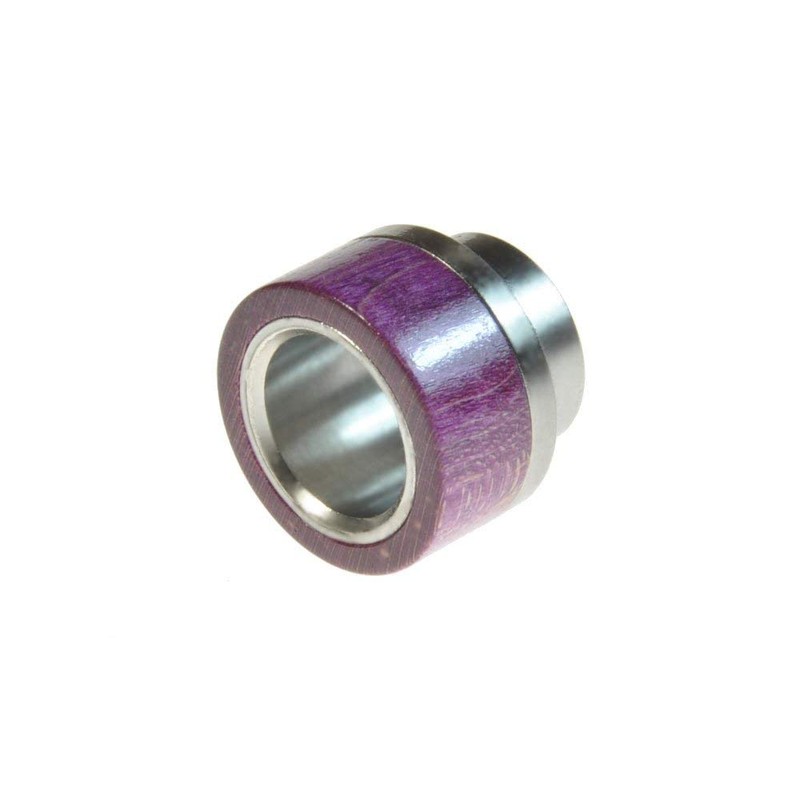 Armerah 810RL Ringless Drip Tip RDA eCig Tanks Short/Wide Stabilised-Wood/Steel