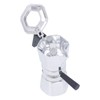 120ml 2 Cups Double Valve Moka Pot Aluminum Alloy Moka