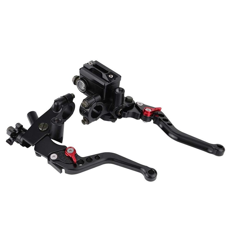 Motorcycle Brake Clutch Lever, 1 Pair 7/8"(22mm) Universal Motorcycle Brake
